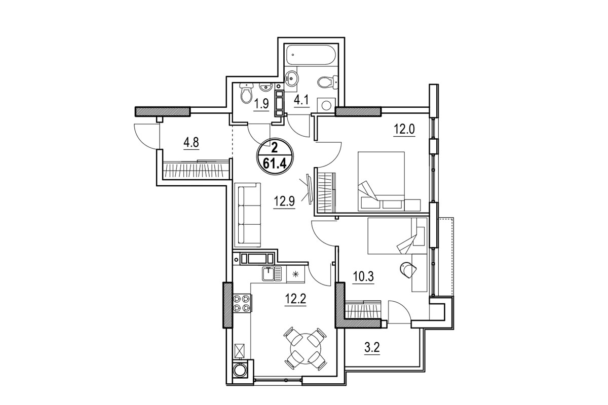 Apartament nr.2