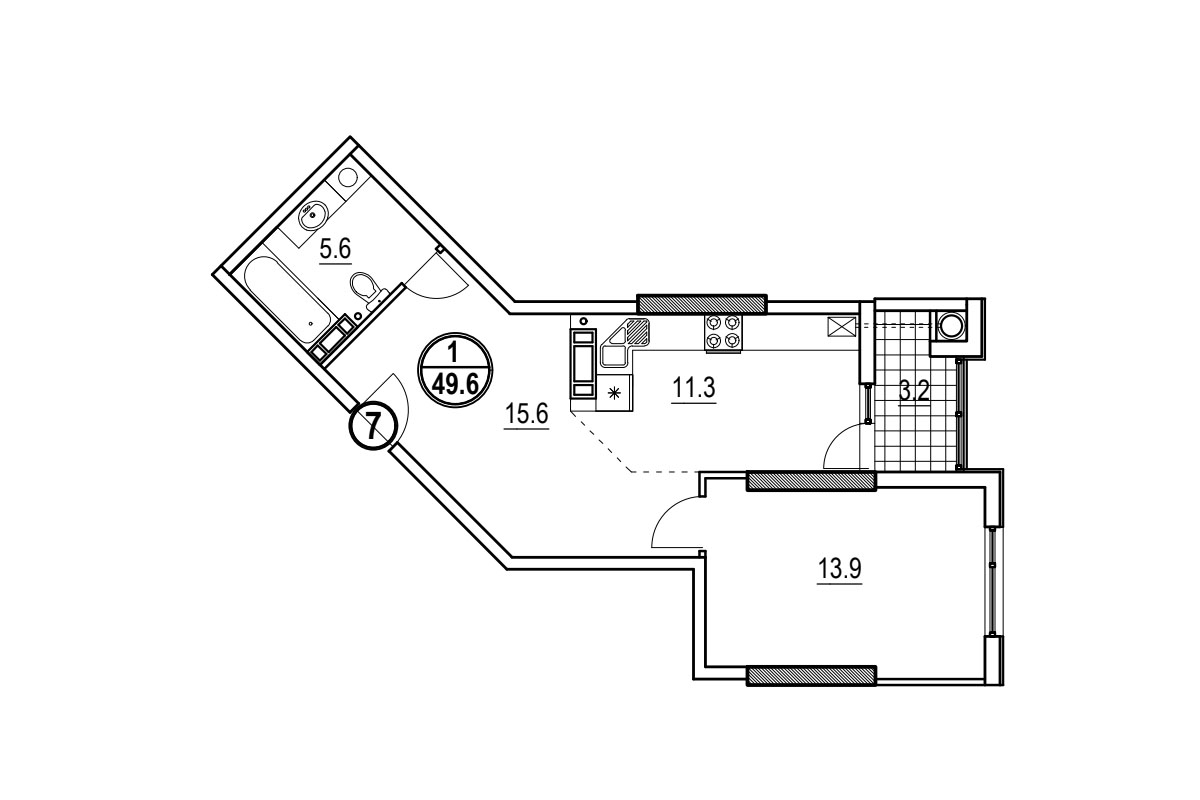 Apartament soroca 1